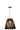 Pendant Lamp Celia Jute Black Small - vivahabitat.com