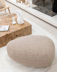 Pouf Stone Wool Beige - vivahabitat.com