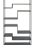 Rack 6 Levels Metal Black - vivahabitat.com