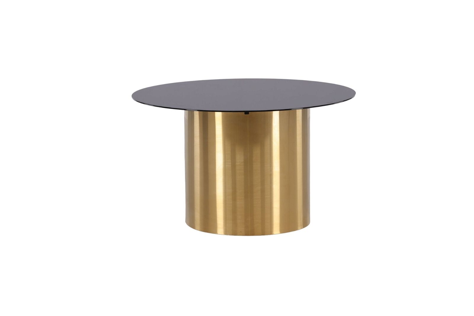 Ystad - Sofa Table - Smoked Glass / Shiny Brass - vivahabitat.com