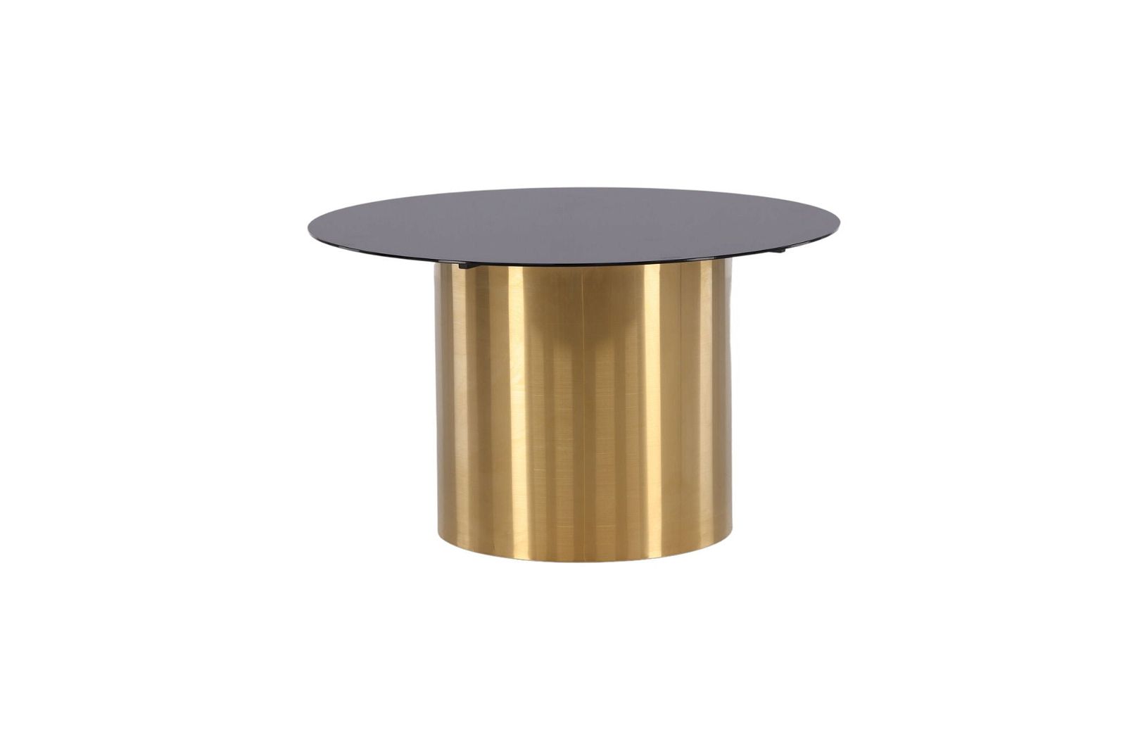 Ystad - Sofa Table - Smoked Glass / Shiny Brass - vivahabitat.com