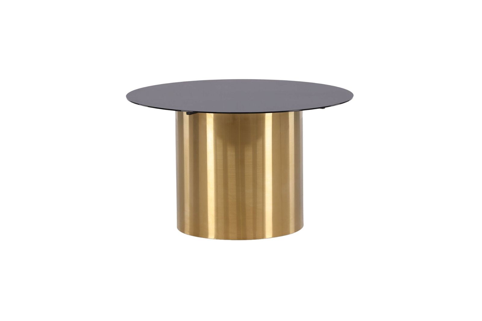 Ystad - Sofa Table - Smoked Glass / Shiny Brass - vivahabitat.com