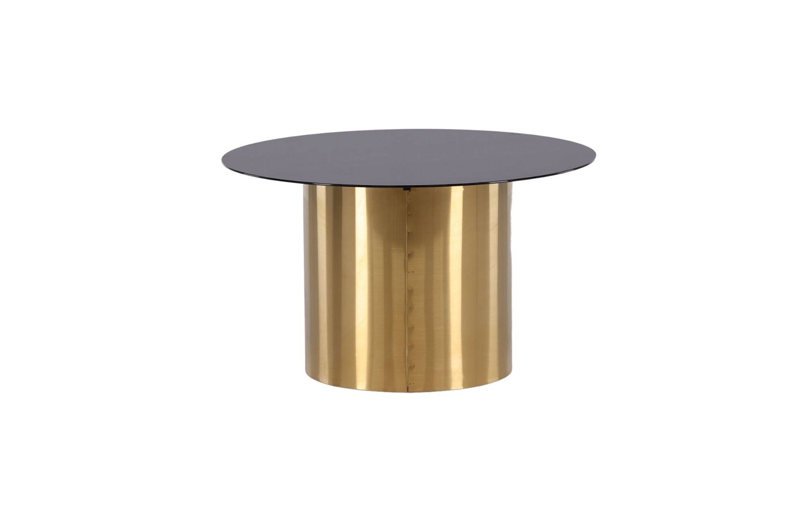 Ystad - Sofa Table - Smoked Glass / Shiny Brass - vivahabitat.com