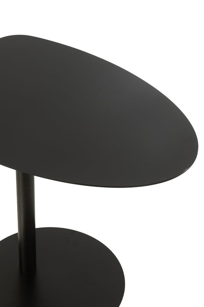 Side Table Ice Metal Black - vivahabitat.com