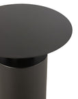 Side Table Round Metal Black - vivahabitat.com