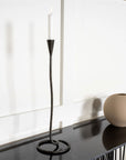 Side Table high- Artificial Stone / Black - vivahabitat.com