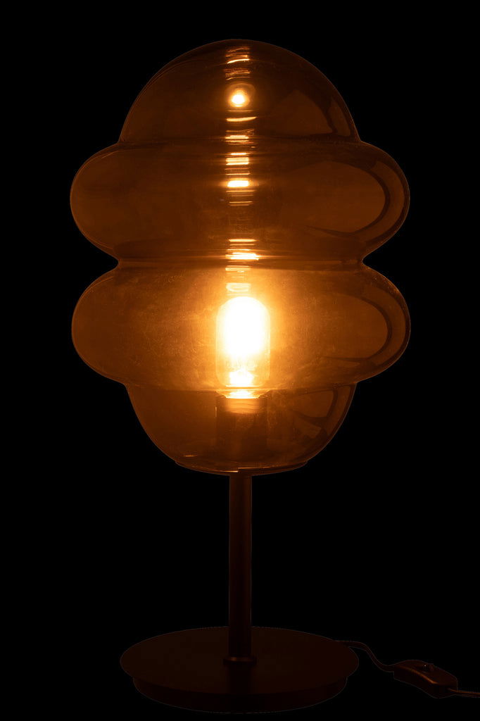 Table Lamp Honey Spoon Glass Grey - vivahabitat.com