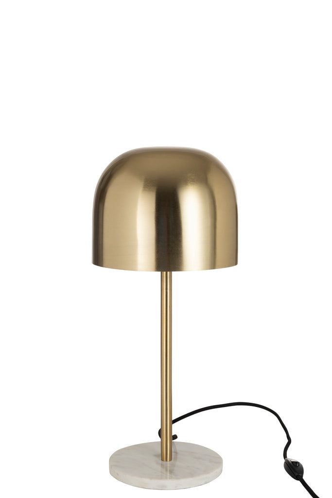 Table Lamp Queen Metal Marble Gold - vivahabitat.com