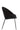 Chair Round Metal/Textile Black - vivahabitat.com