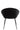 Chair Round Metal/Textile Black - vivahabitat.com