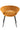 Chair Round Metal/Textile Ochre - vivahabitat.com