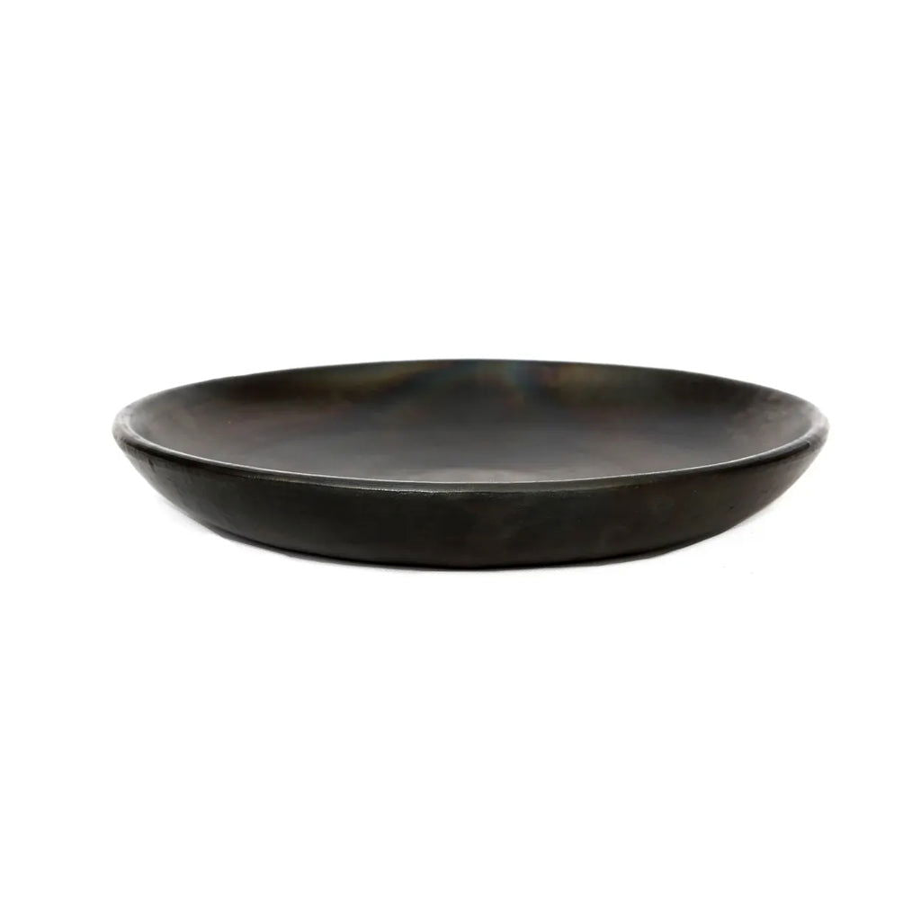 The Burned Classic Plate - Black - M - vivahabitat.com