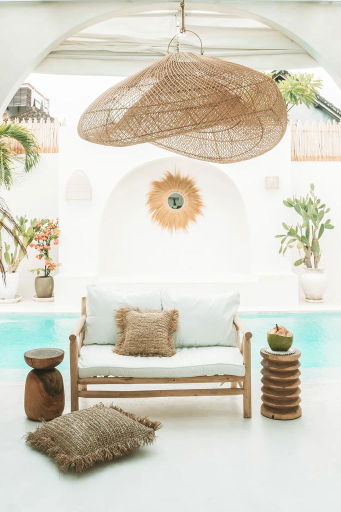 The Cloud Hanging Lamp - Natural - XXL - vivahabitat.com
