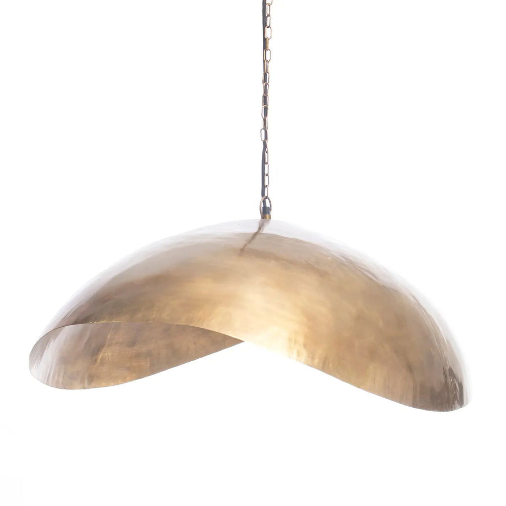 The Fortune Cookie Hanging Lamp - Brass - XL - vivahabitat.com