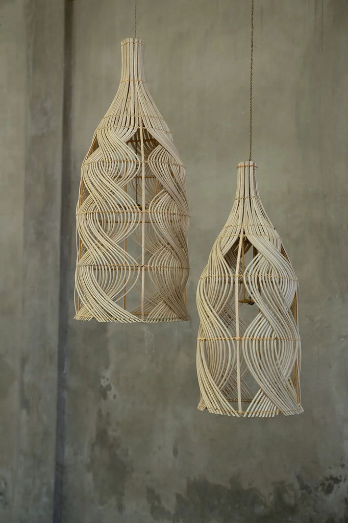 The Garaffa Hanging Lamp - Natural - L - vivahabitat.com