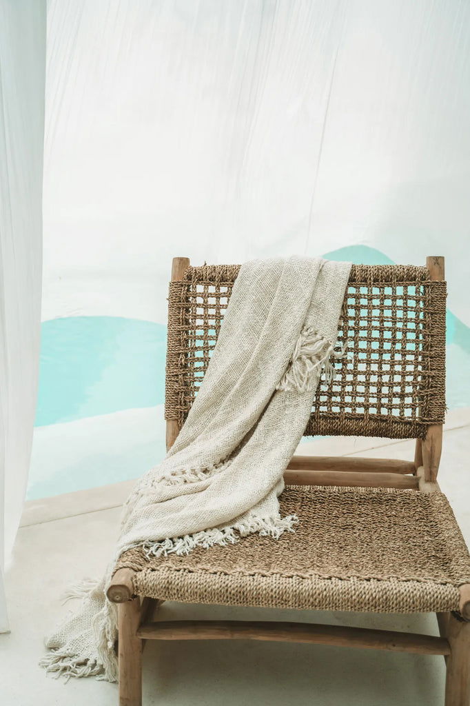 The Island Sisal Single Seater - Natural - vivahabitat.com