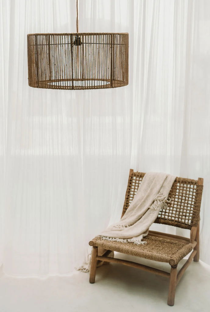 The Island Sisal Single Seater - Natural - vivahabitat.com