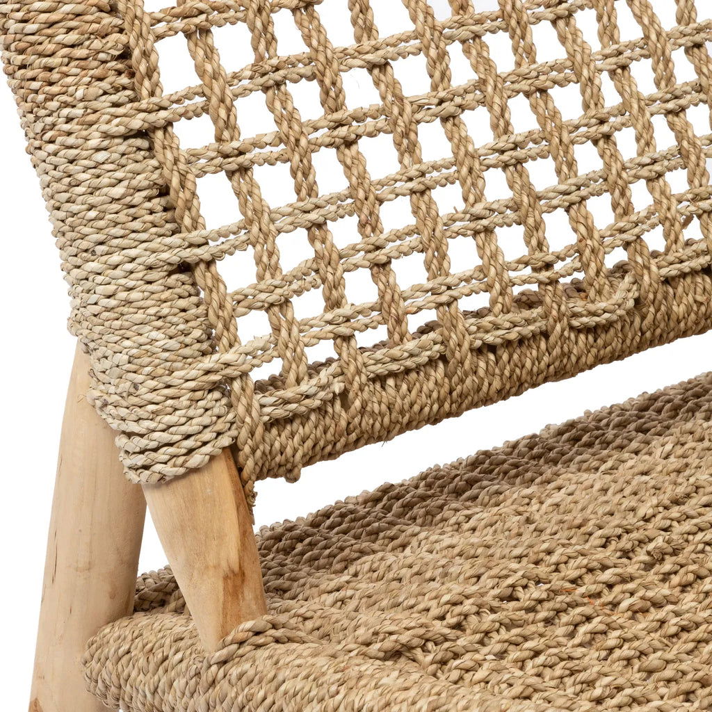 The Island Sisal Single Seater - Natural - vivahabitat.com
