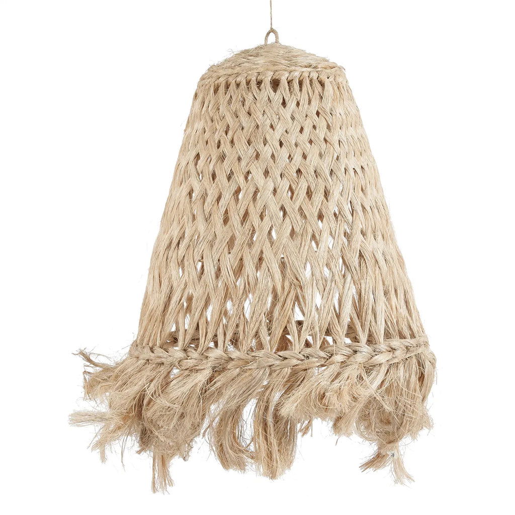 The Jelly Fish Hanging Lamp - Natural - L - vivahabitat.com