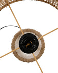 The Kiska Table Lamp - White Natural - vivahabitat.com