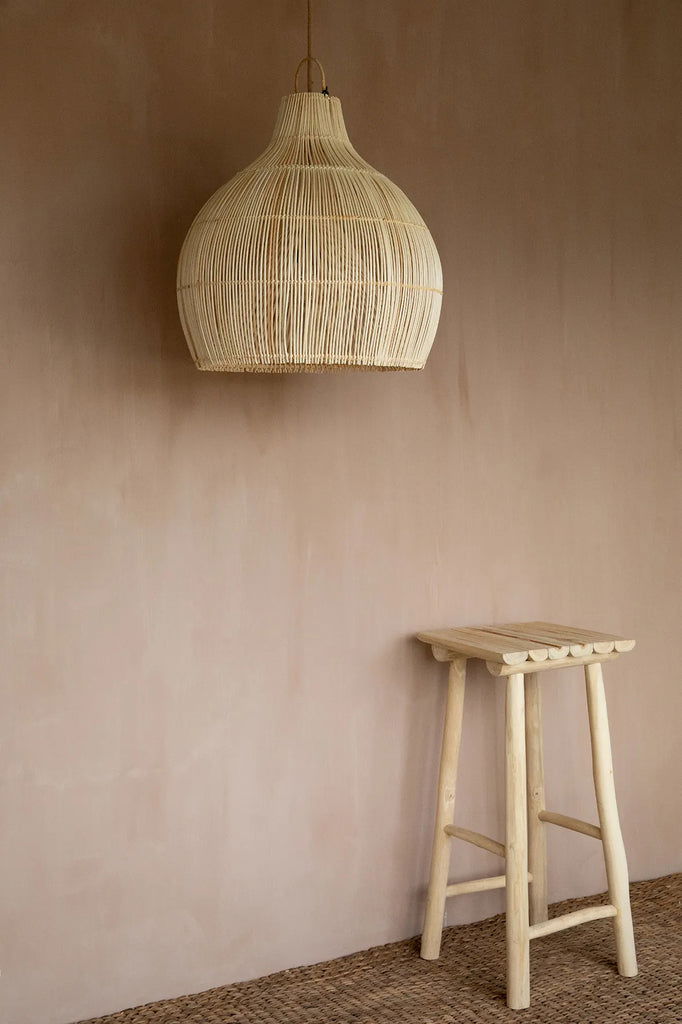 The Lobster Trap Hanging Lamp - Natural - vivahabitat.com