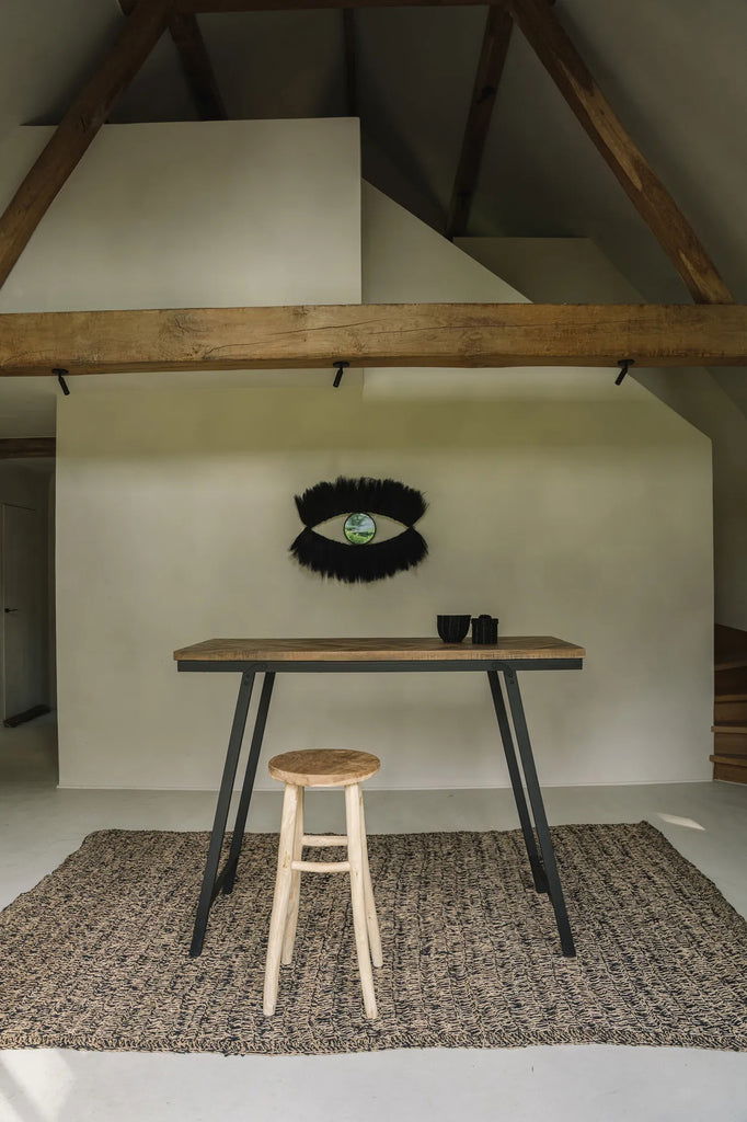 The Seagrass Carpet - Natural Black - 180x240 - vivahabitat.com