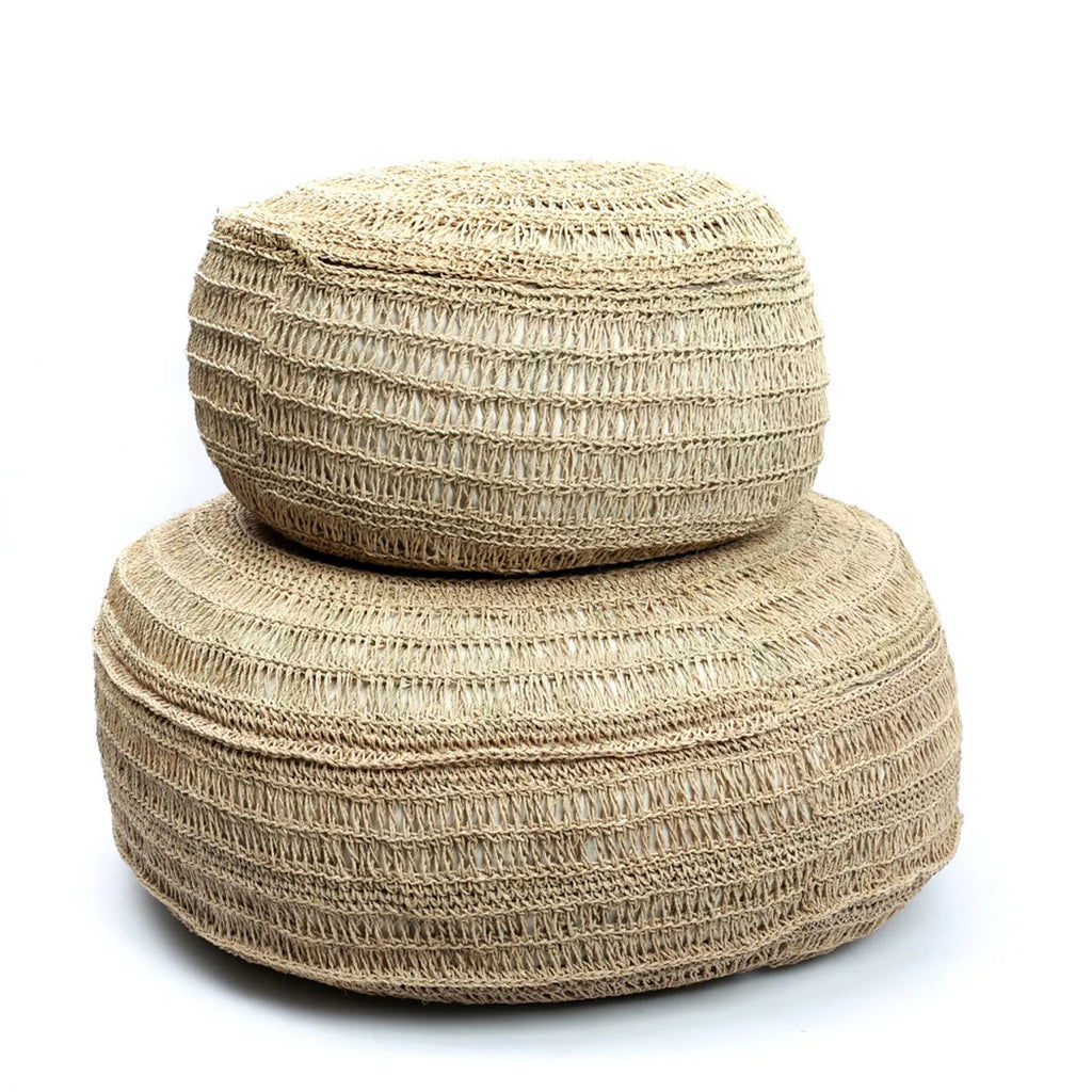 The Seagrass Pouf - Round - 60 - vivahabitat.com