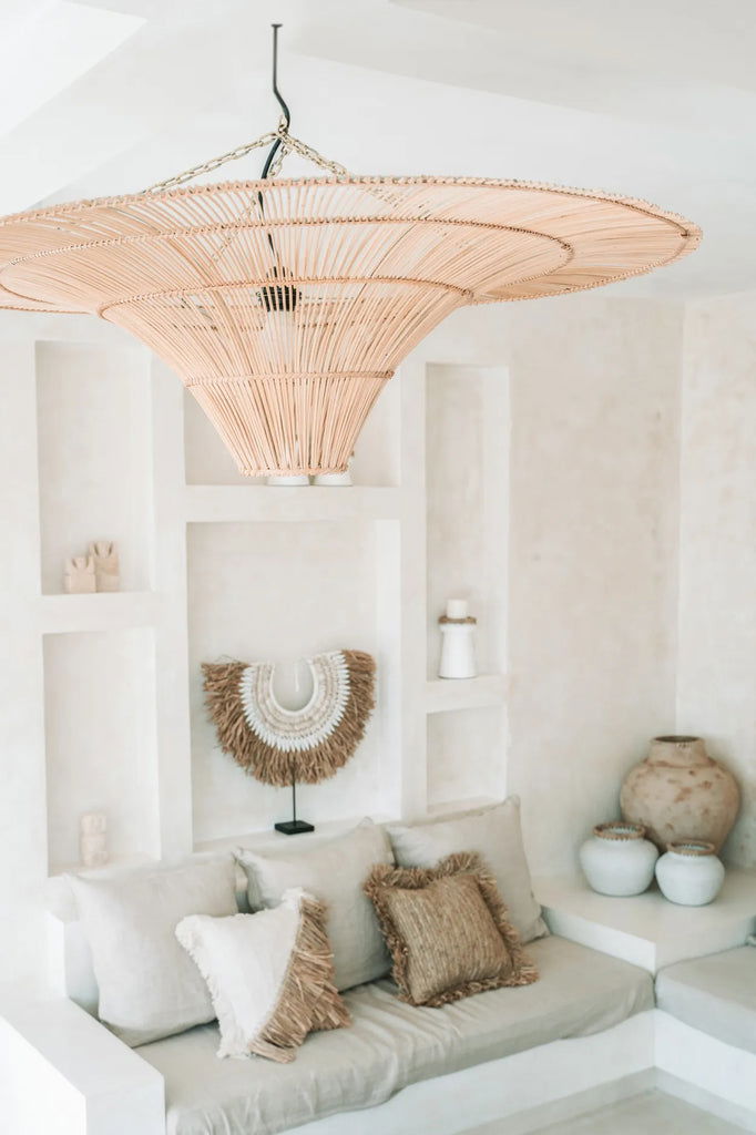 The Sky Hanging Lamp - Natural - XL - vivahabitat.com