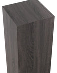 Pedestal Rectangle Mdf/Veneer Grey Medium - vivahabitat.com