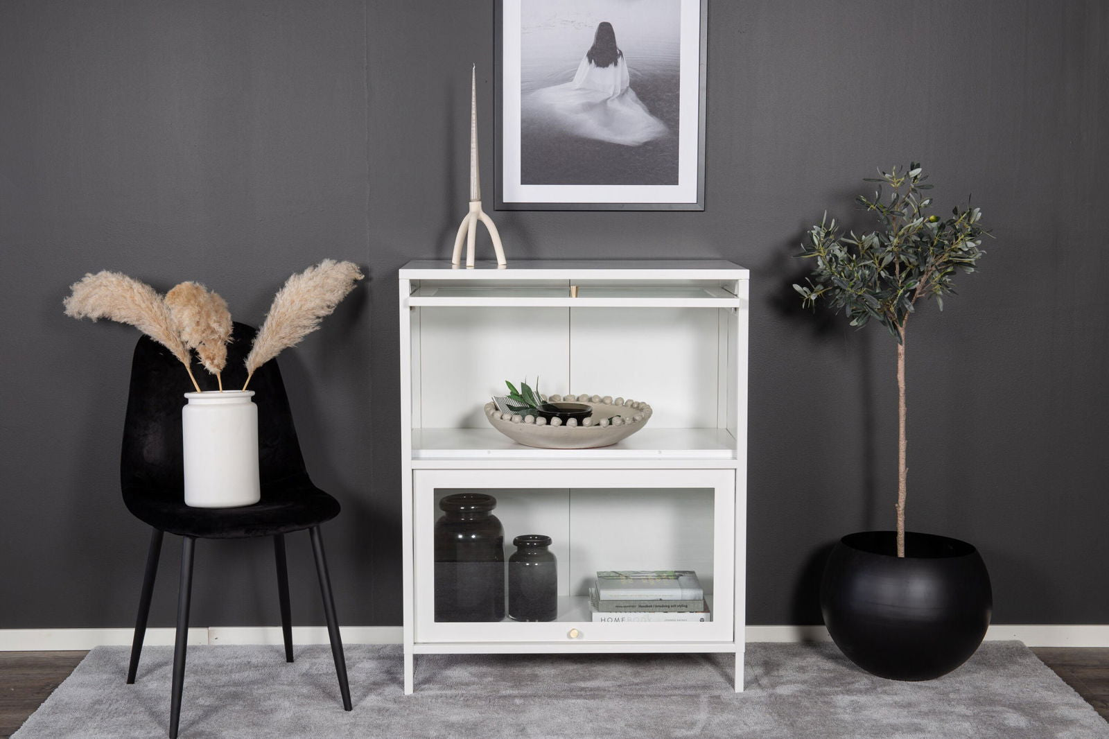 Venture Home Bakal - Low cabinet - White - vivahabitat.com