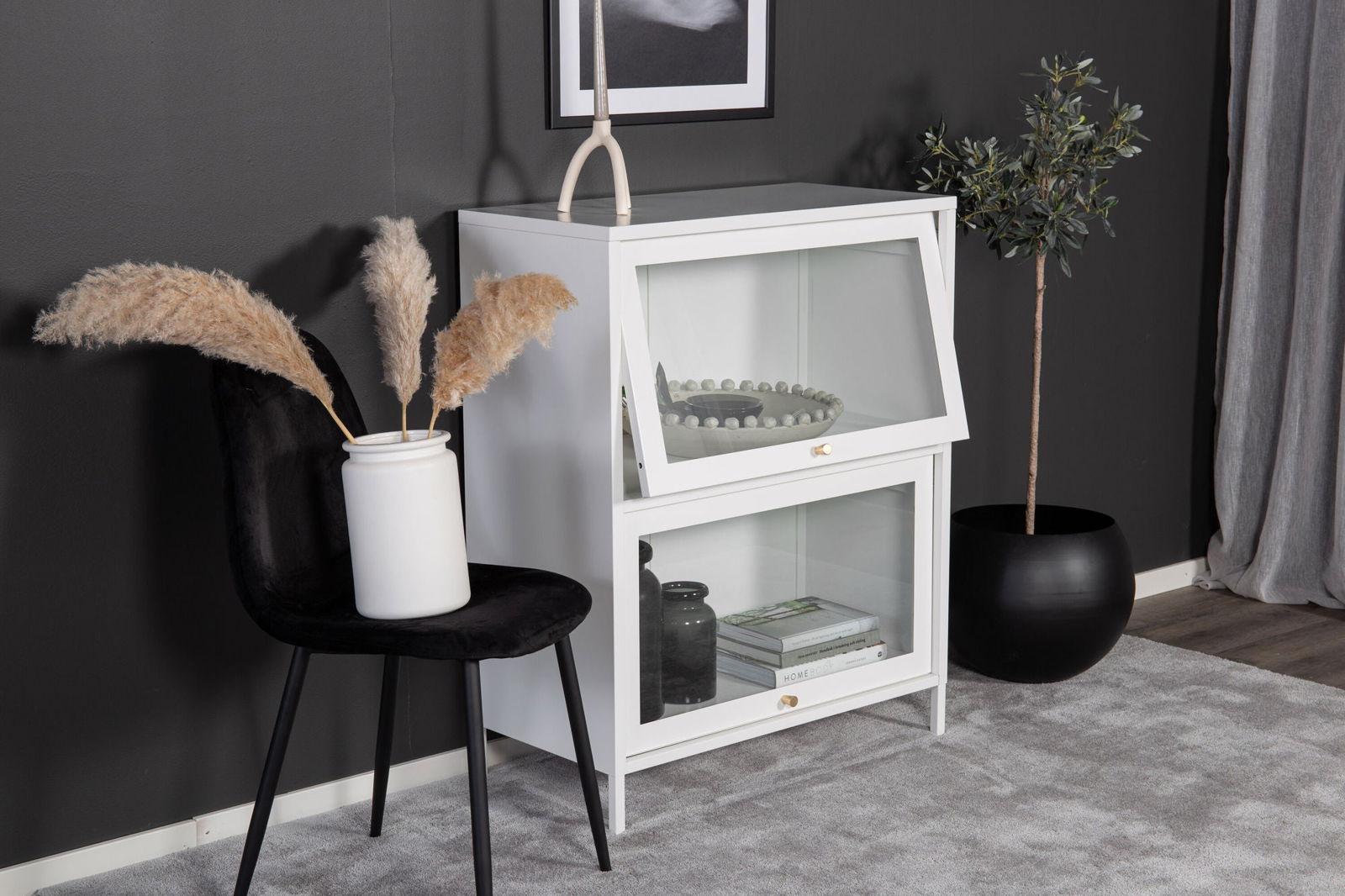 Venture Home Bakal - Low cabinet - White - vivahabitat.com