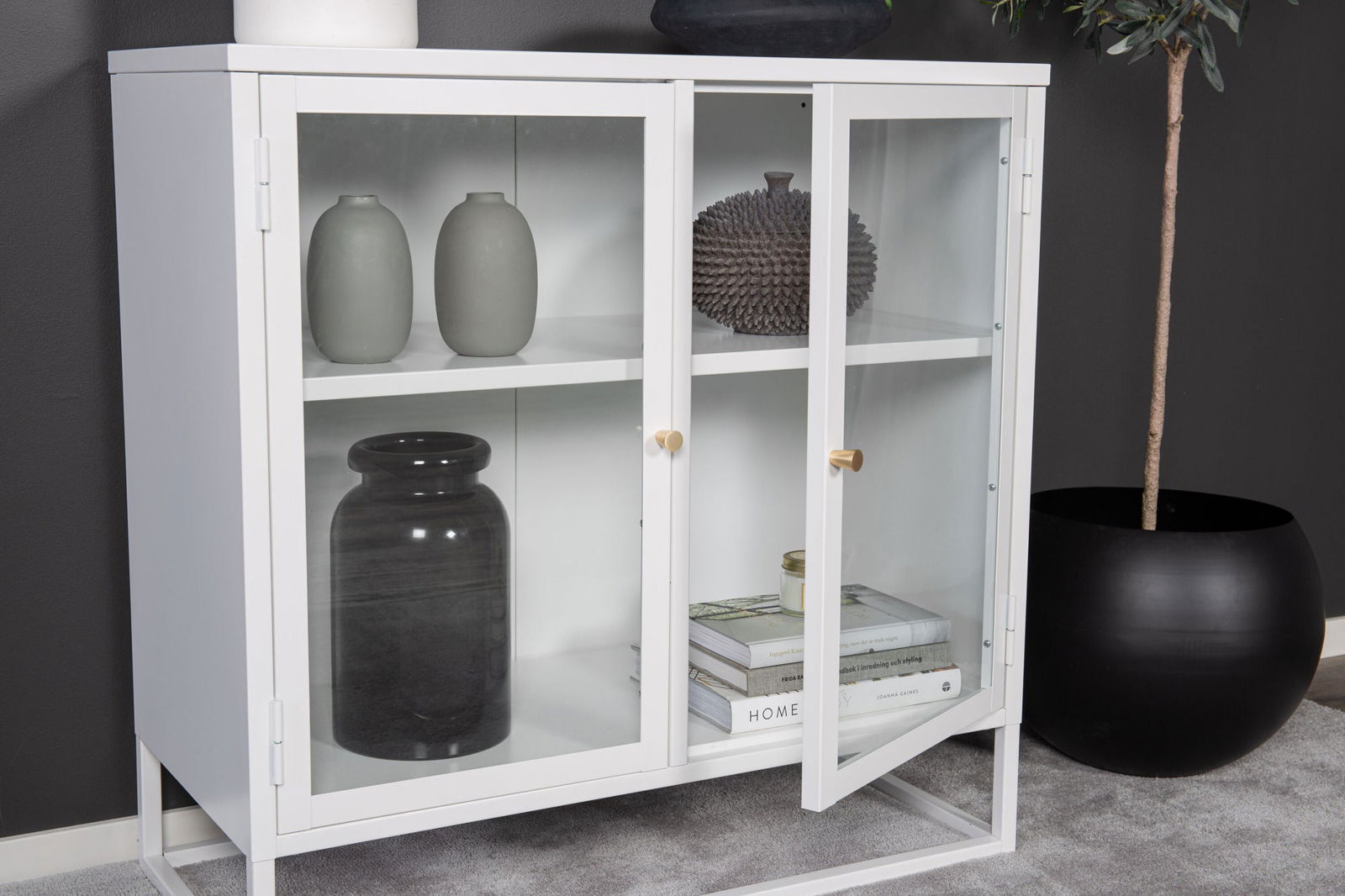 Venture Home Bakal - Open BookCase - White - vivahabitat.com