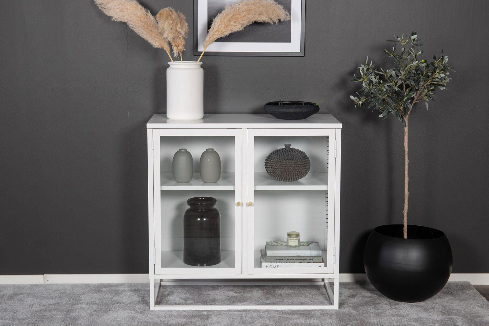 Venture Home Bakal - Open BookCase - White - vivahabitat.com