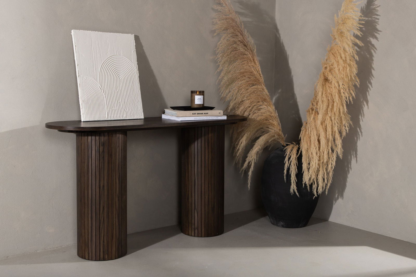 Venture Home Bianca Console Table - Mocca Veneer - vivahabitat.com