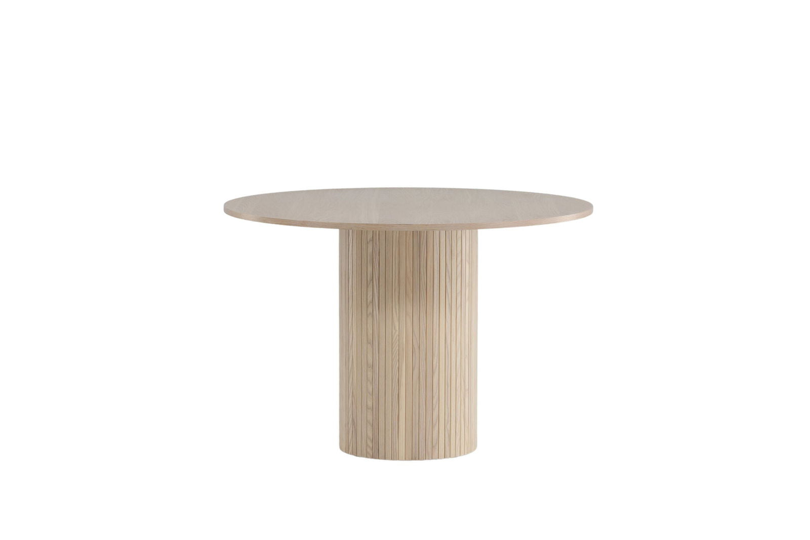 Venture Home Bianca Round Dining Table - White Wash / White Wash Veneer - vivahabitat.com