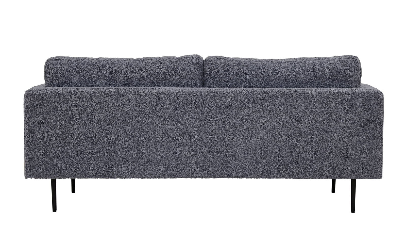 Venture Home Boom 3-seat sofa - Teddy Fabric Dark Grey - vivahabitat.com