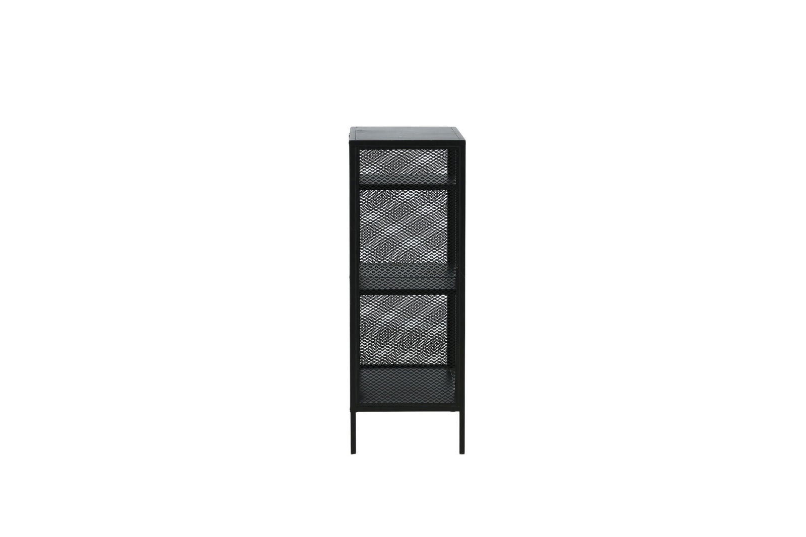 Venture Home Misha - Book Case Mesh - Black - vivahabitat.com