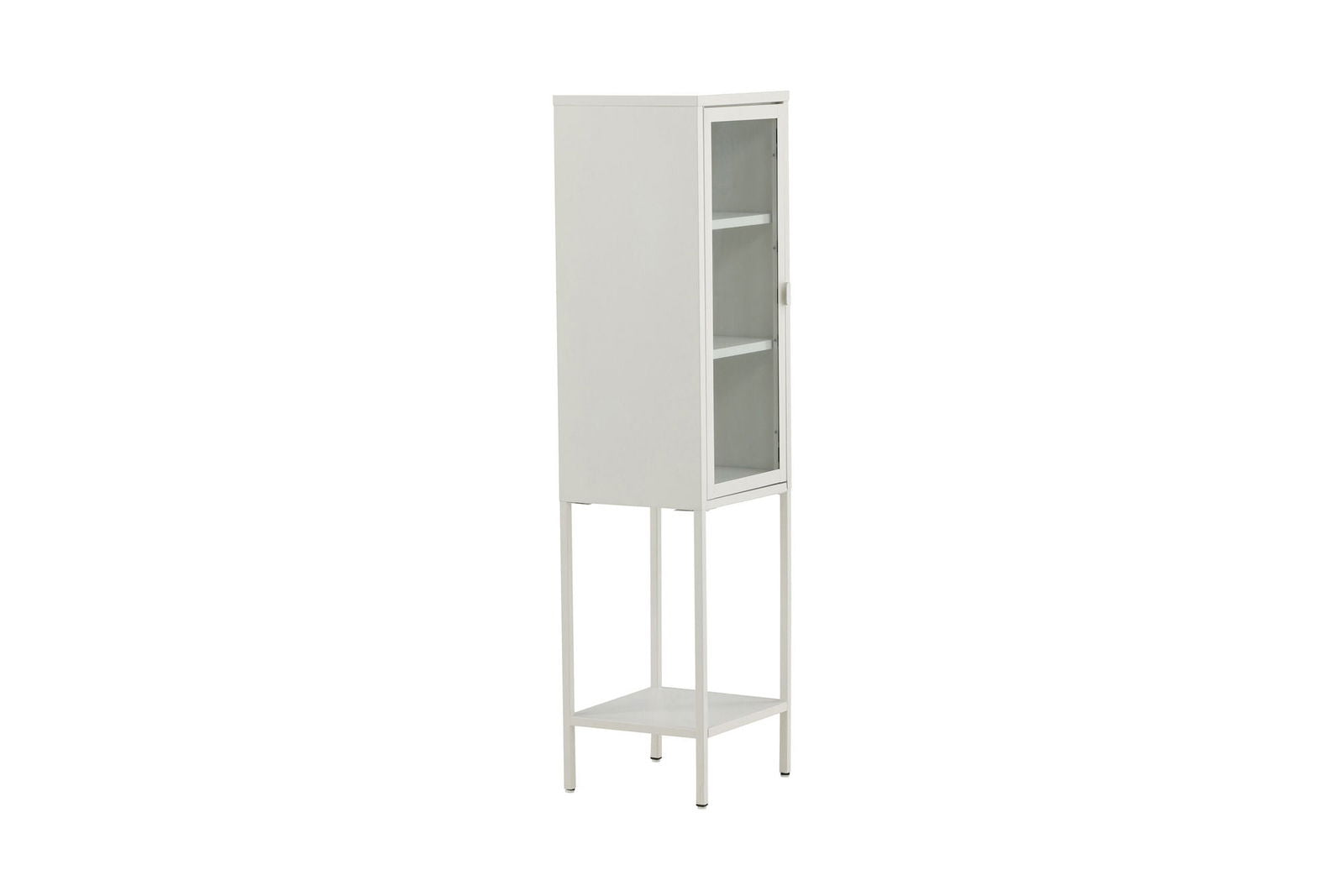 Venture Home Misha - High Thin Cabinet w shelf - White - vivahabitat.com