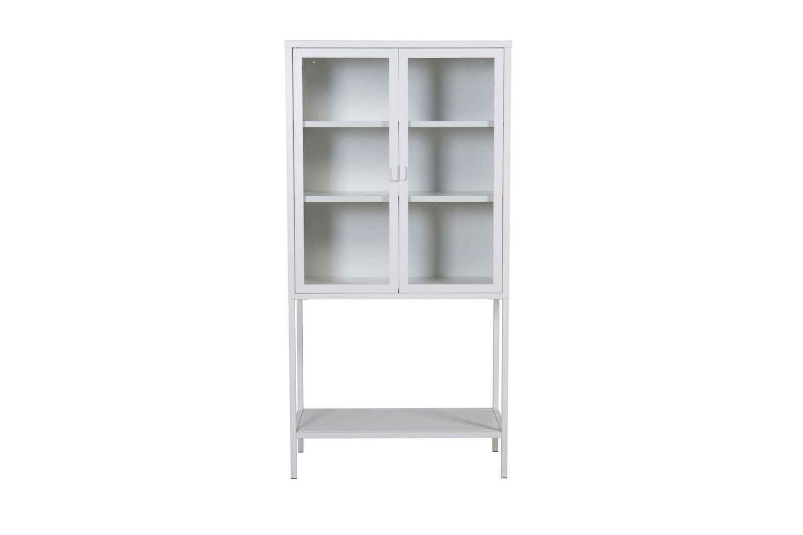 Venture Home Misha - High Wide Cabinet w shelf - White - vivahabitat.com