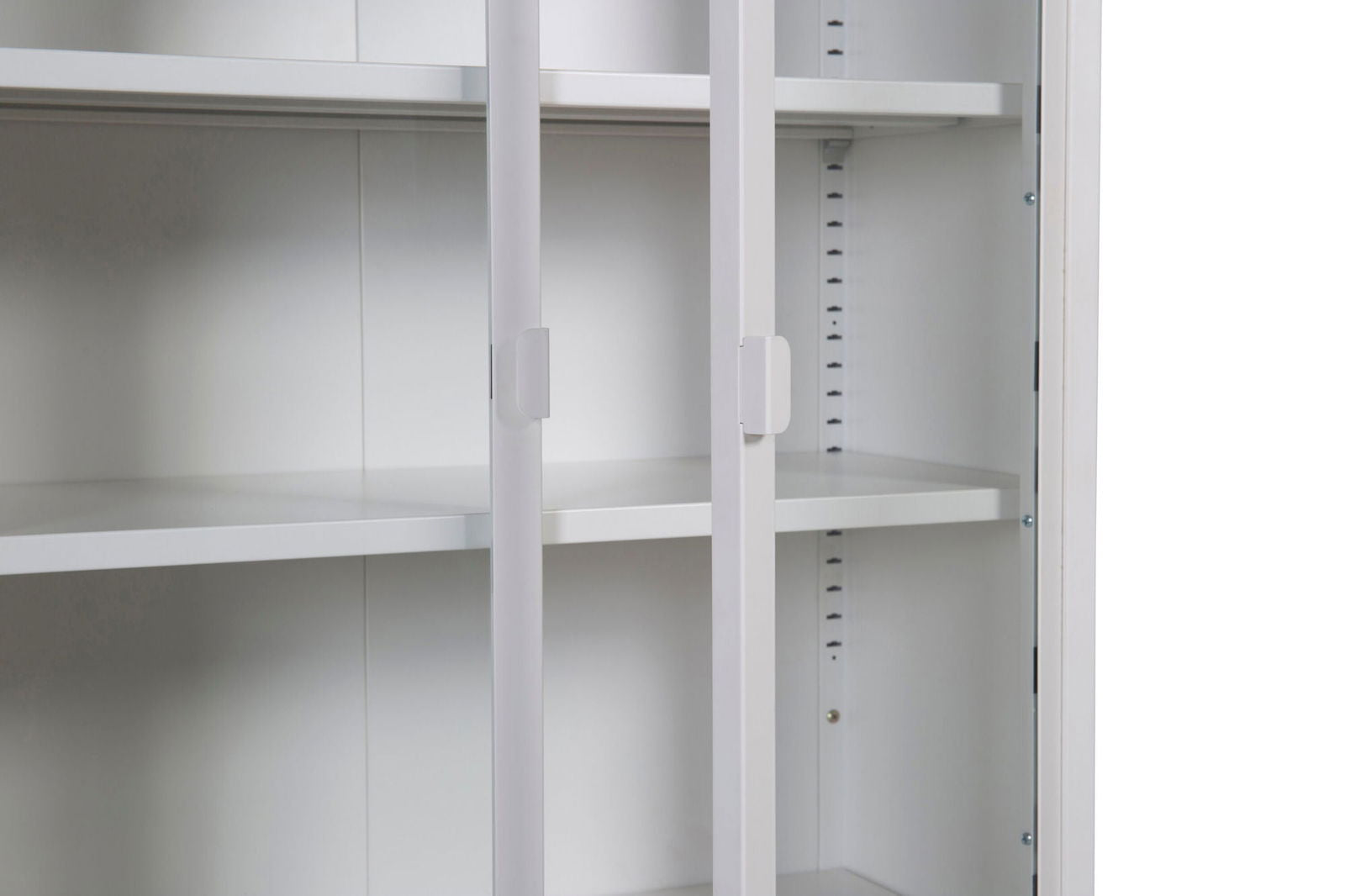 Venture Home Misha - High Wide Cabinet w shelf - White - vivahabitat.com