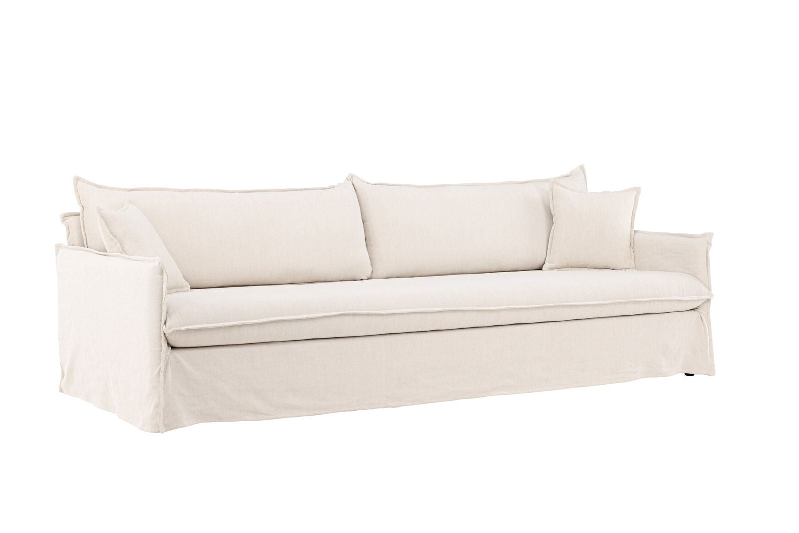 Venture Home Nova 4-seat Sofa - Beige Linen / - vivahabitat.com