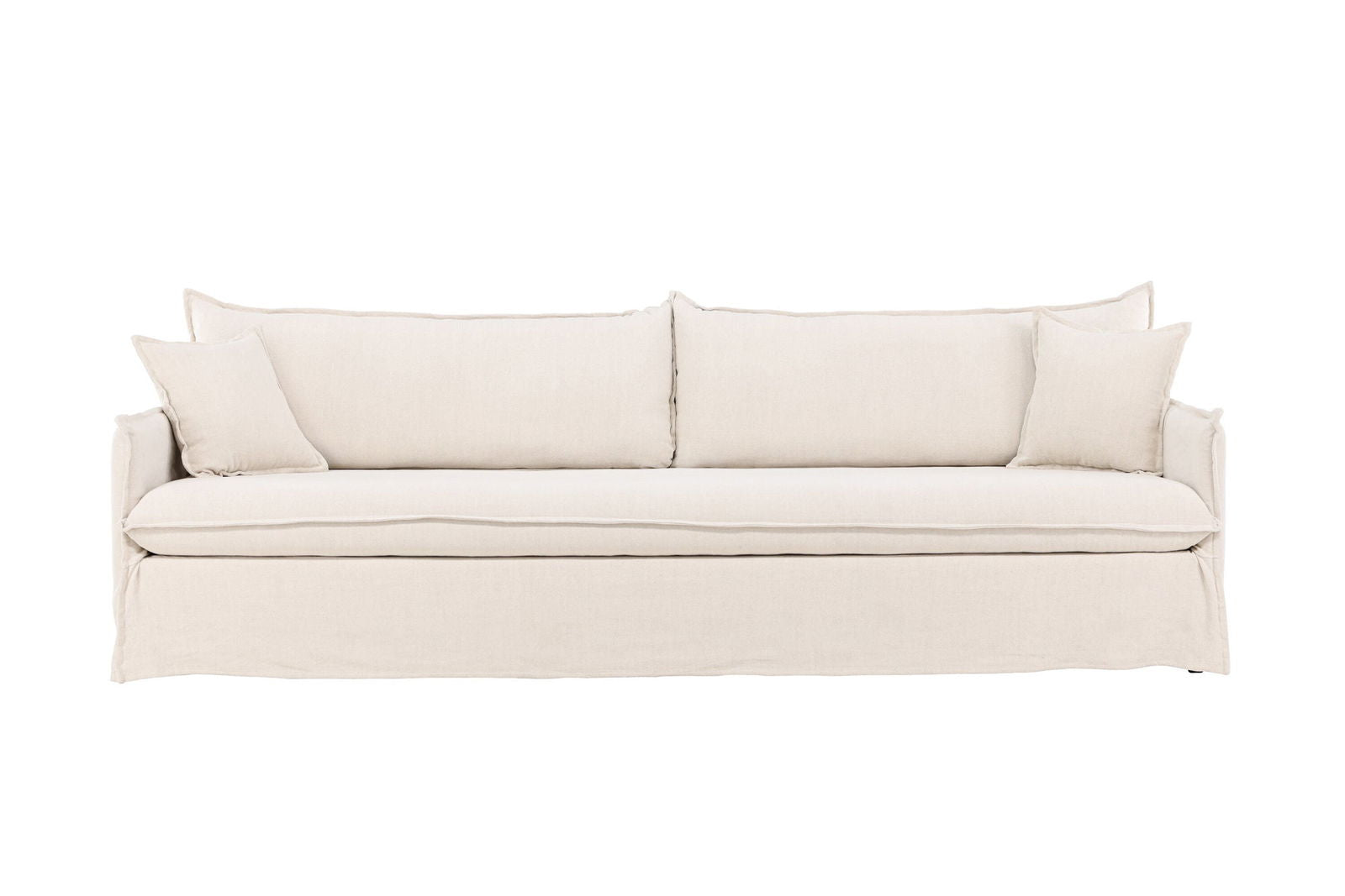 Venture Home Nova 4-seat Sofa - Beige Linen / - vivahabitat.com