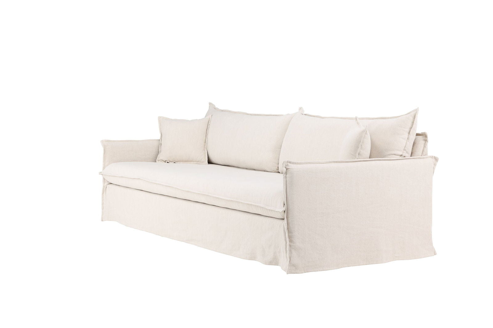 Venture Home Nova 4-seat Sofa - Beige Linen / - vivahabitat.com