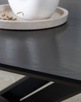 Venture Home Piazza Dining Table - Black / Black Veneer - vivahabitat.com