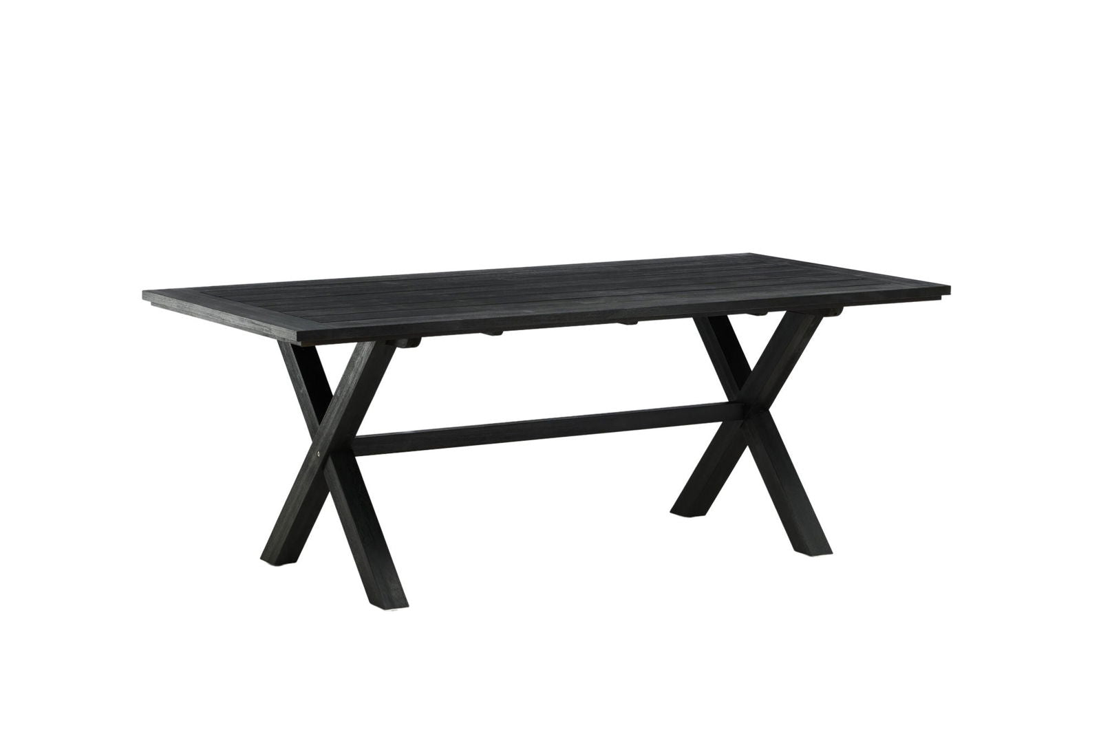 Venture Home Rives Dining Table 200*100cm - Black Acacia - vivahabitat.com