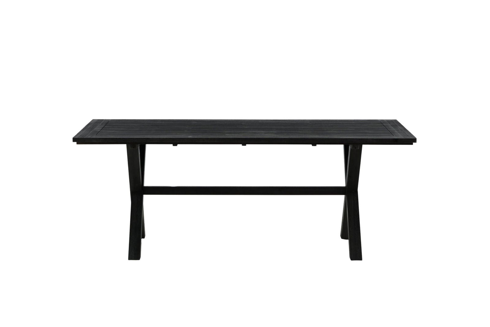 Venture Home Rives Dining Table 200*100cm - Black Acacia - vivahabitat.com