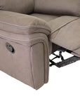 Venture Home Saranda Arm Chair-Recliner - Gray - vivahabitat.com