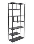 Venture Home Staal - Bookcase - Black - vivahabitat.com