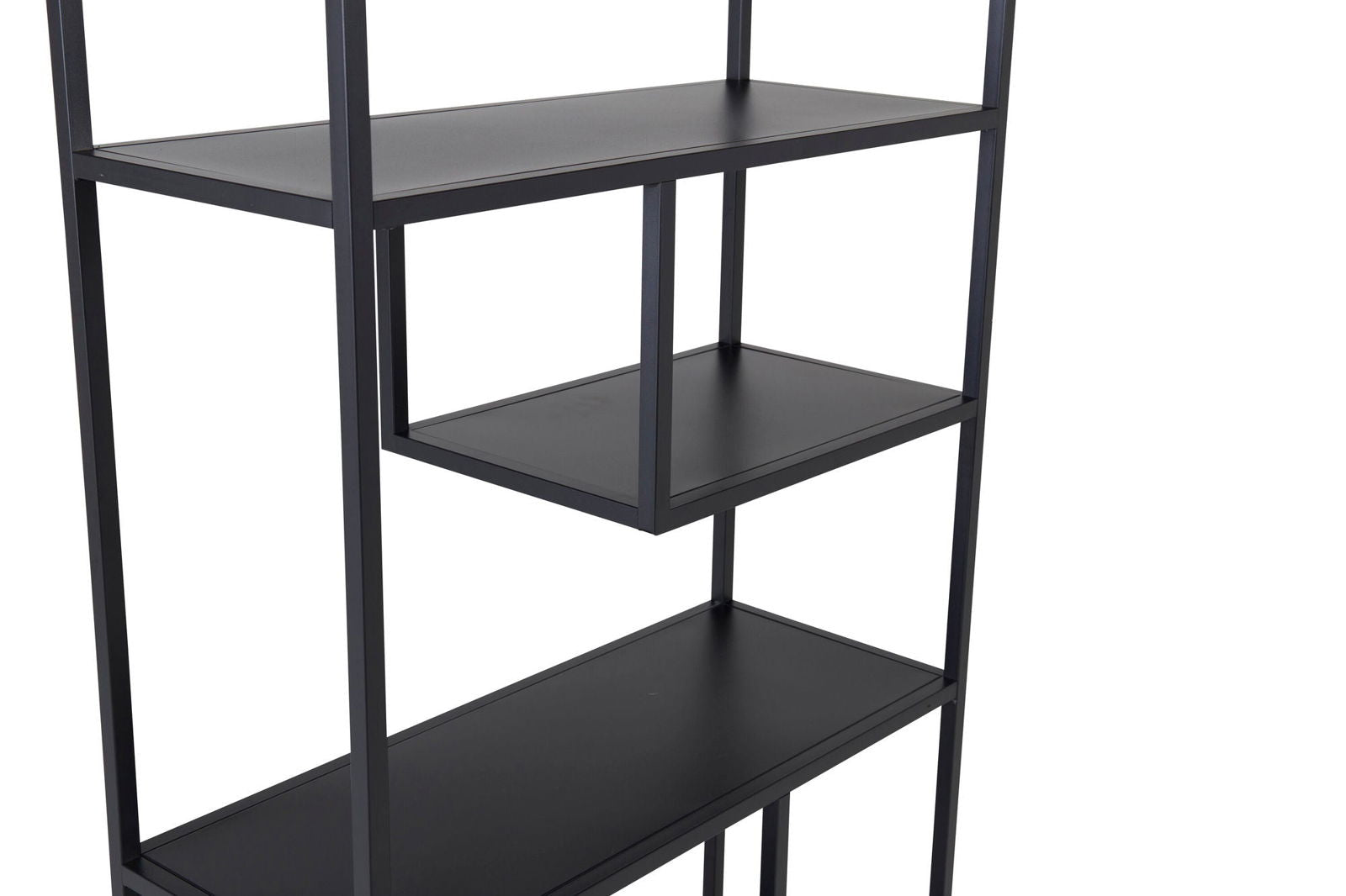 Venture Home Staal - Bookcase - Black - vivahabitat.com