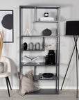 Venture Home Staal - Bookcase - Light Grey - vivahabitat.com